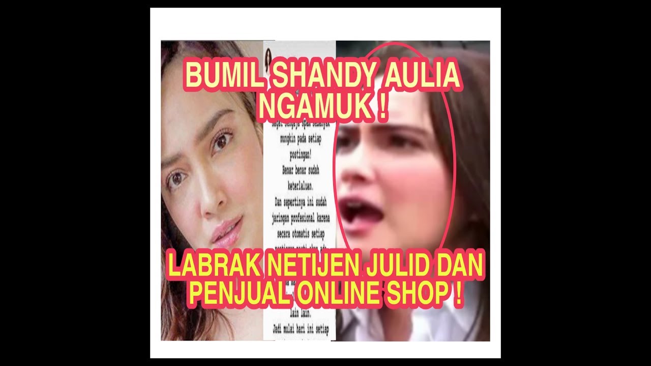 Bumil ! Shandy Aulia Ngamuk sampai tutup kolom komentar! Netijen dilarang julid dan jualan online!