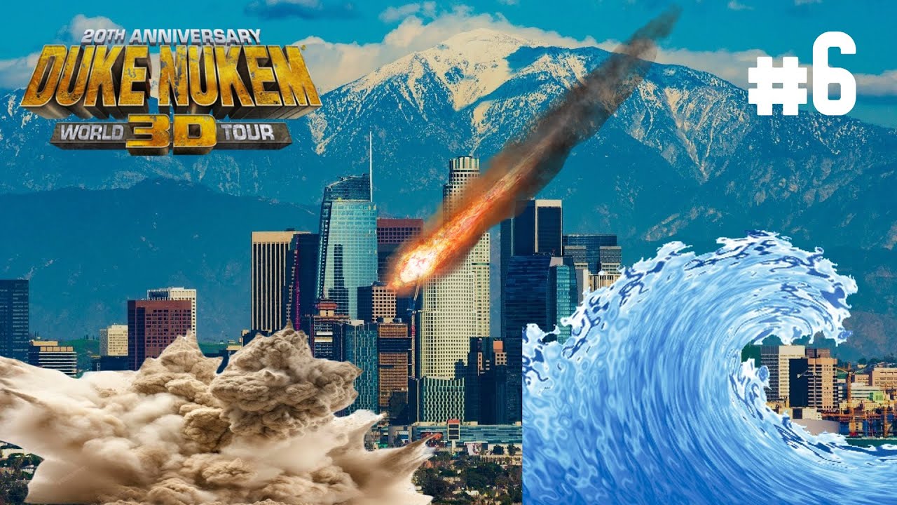 Duke Nukem 3D: 20th Anniversary World Tour Part 6. LA in shambles. (Piece of Cake Campaign)