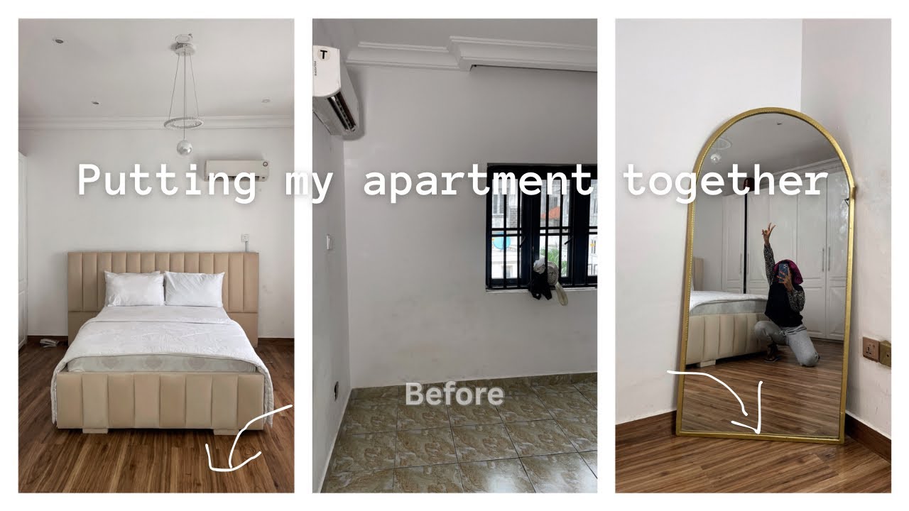 LIVING ALONE VLOG: setting up my new apartment, organizing +more!