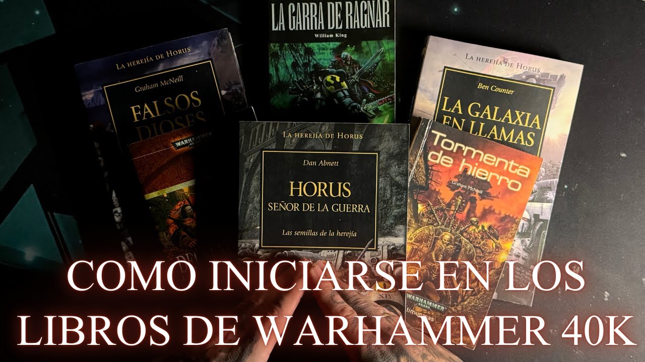 ¿Por qué libro empezar a leer Warhammer 40k? Guía para principiantes.