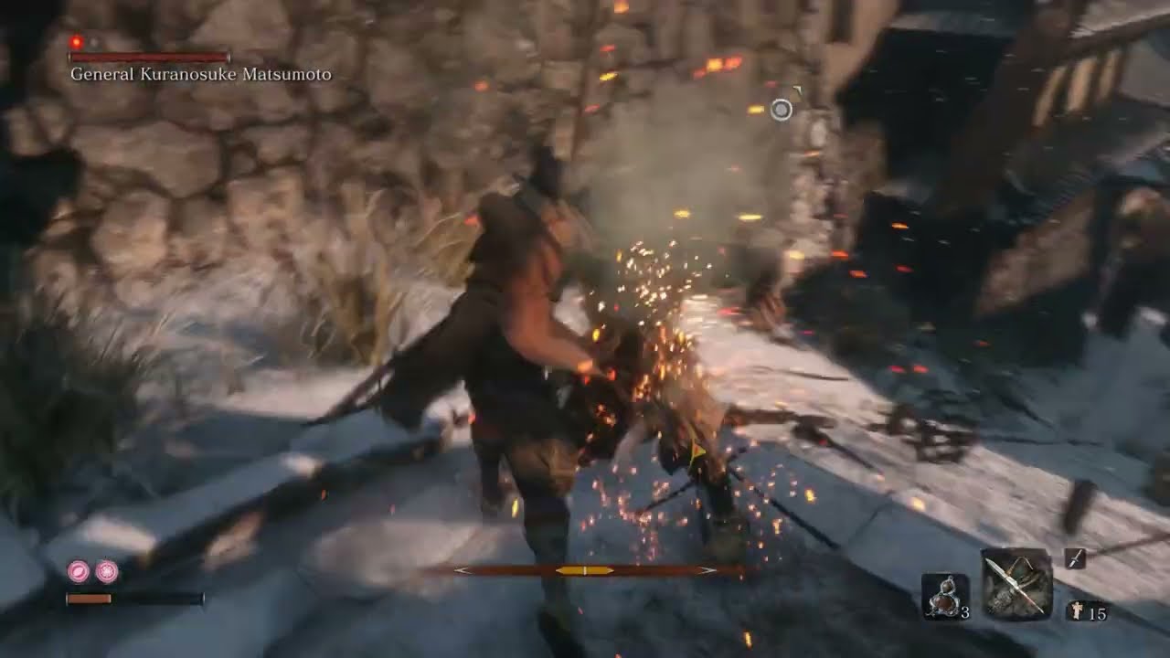 How to defeat General Matsumoto | sekiro