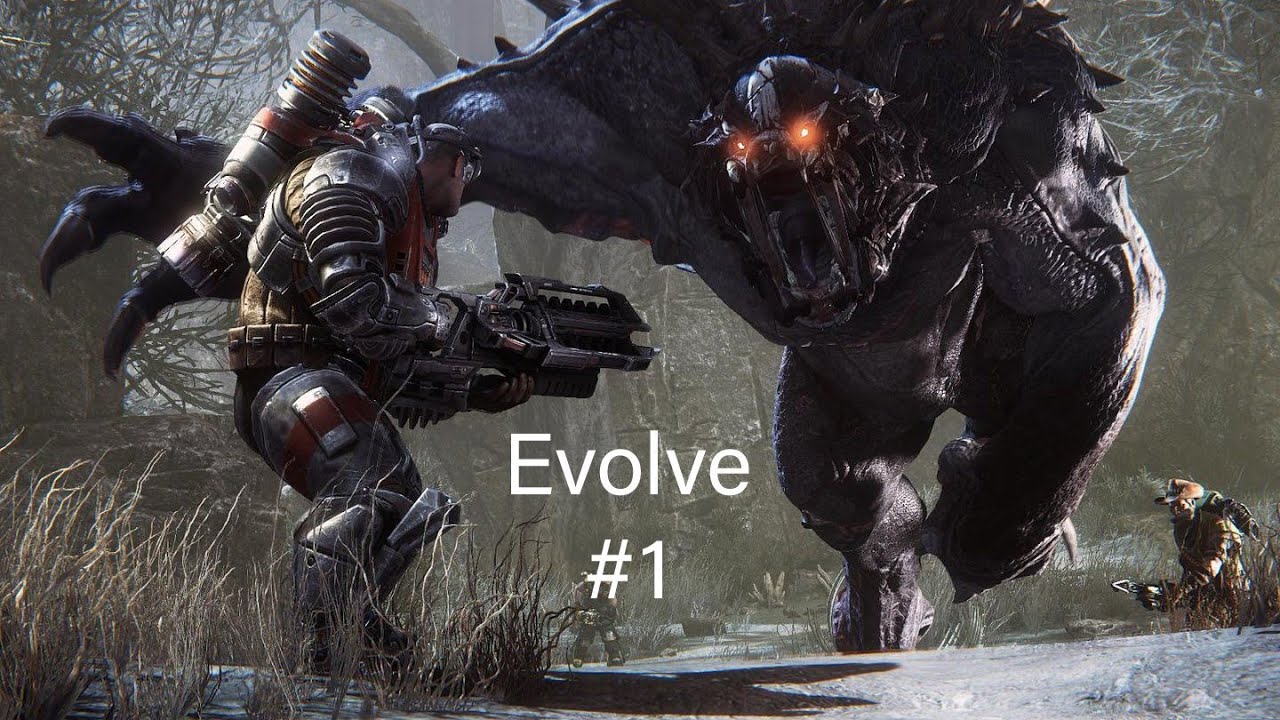 Evolve : Hunter Gameplay | Monster Goliath IA | With Bots | Evolve #1 