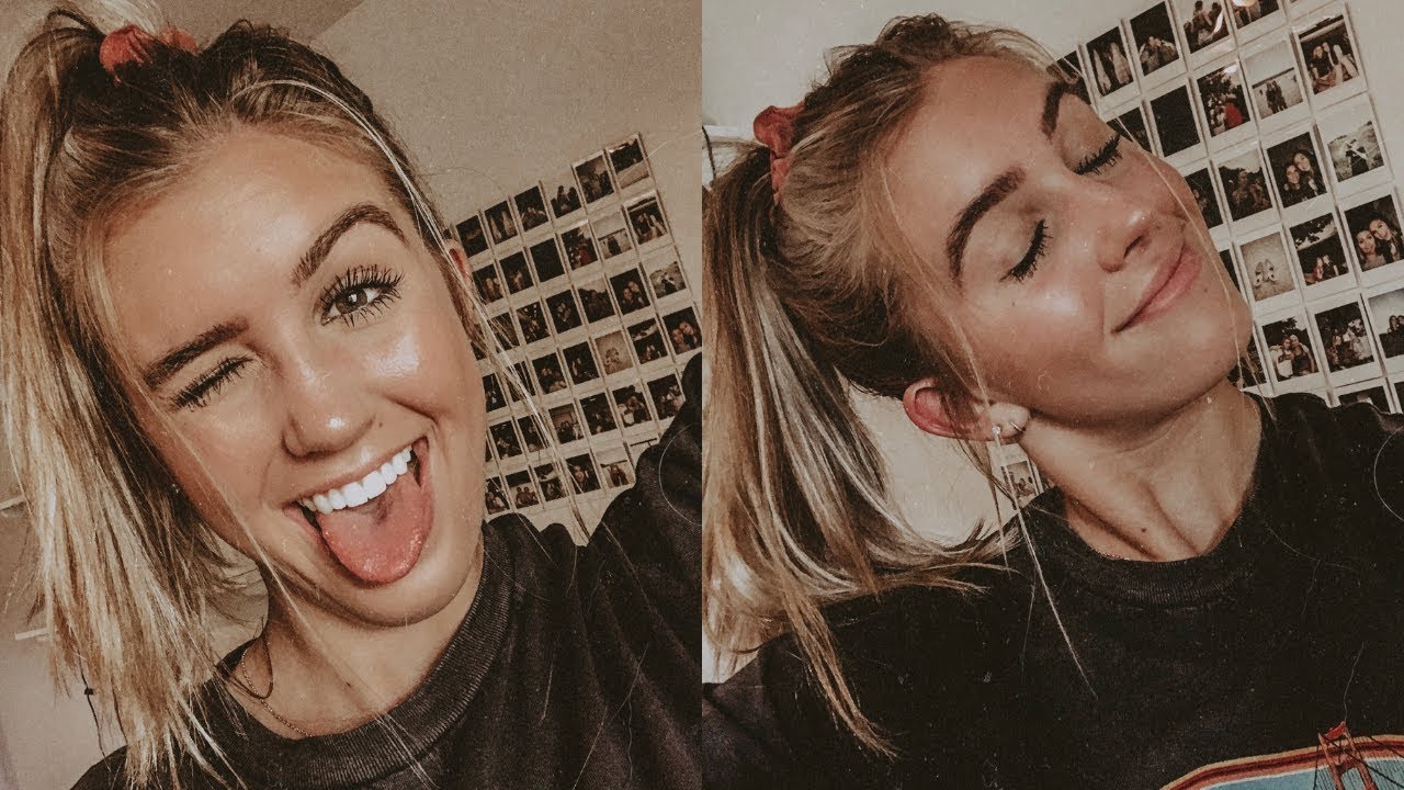 EVERYDAY NATURAL SCHOOL MAKEUP! senior year (2018) | Josie Jabs