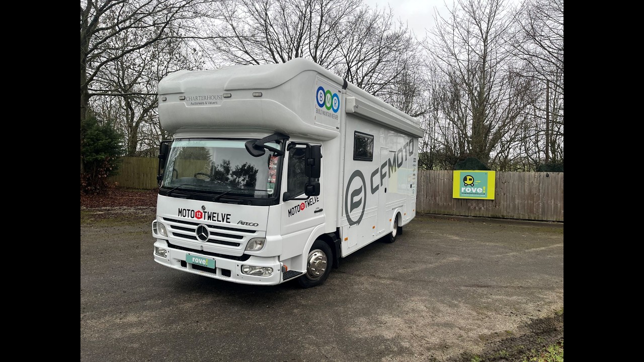 Mercedes-Benz Atego l £24,999! l Race Lorry l Rove Motorhomes Mansfield