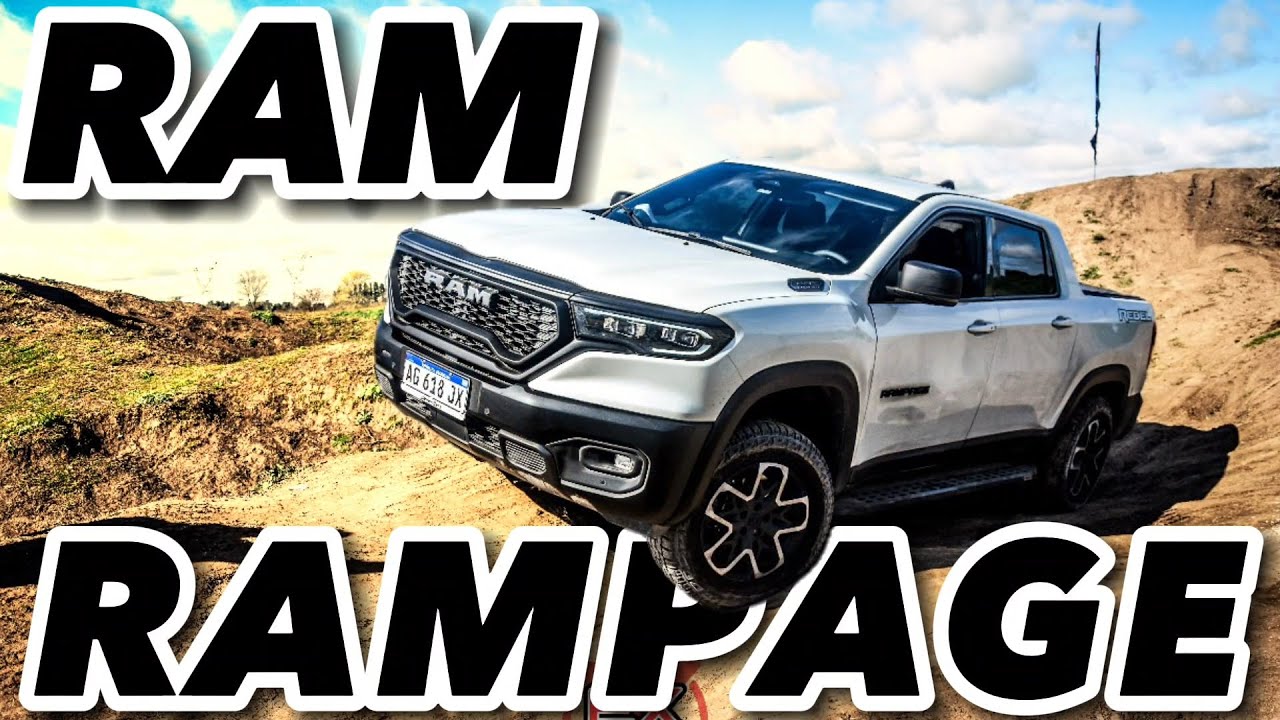 RAM RAMPAGE 😎 Su Desempeño Off Road En Pruebas Trialeras 🛤 CIRCUITO 4X4 👉🏾 CURSO DE MANEJO