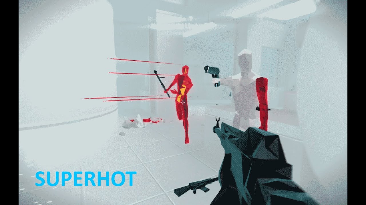 Superhot Mind Control Delete - Surviving 10 Waves, Killing 50+ Enemies (Endless Mode)