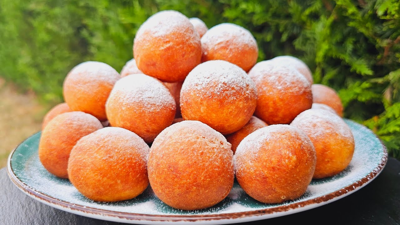 🇺🇦🍚ПУХКІ, РУМ'ЯНІ СИРНІ ПОНЧИКИ. СИРНІ ПАМПУШКИ, ПРОСТО ТАНУТЬ У РОТІ.🍚🇺🇦