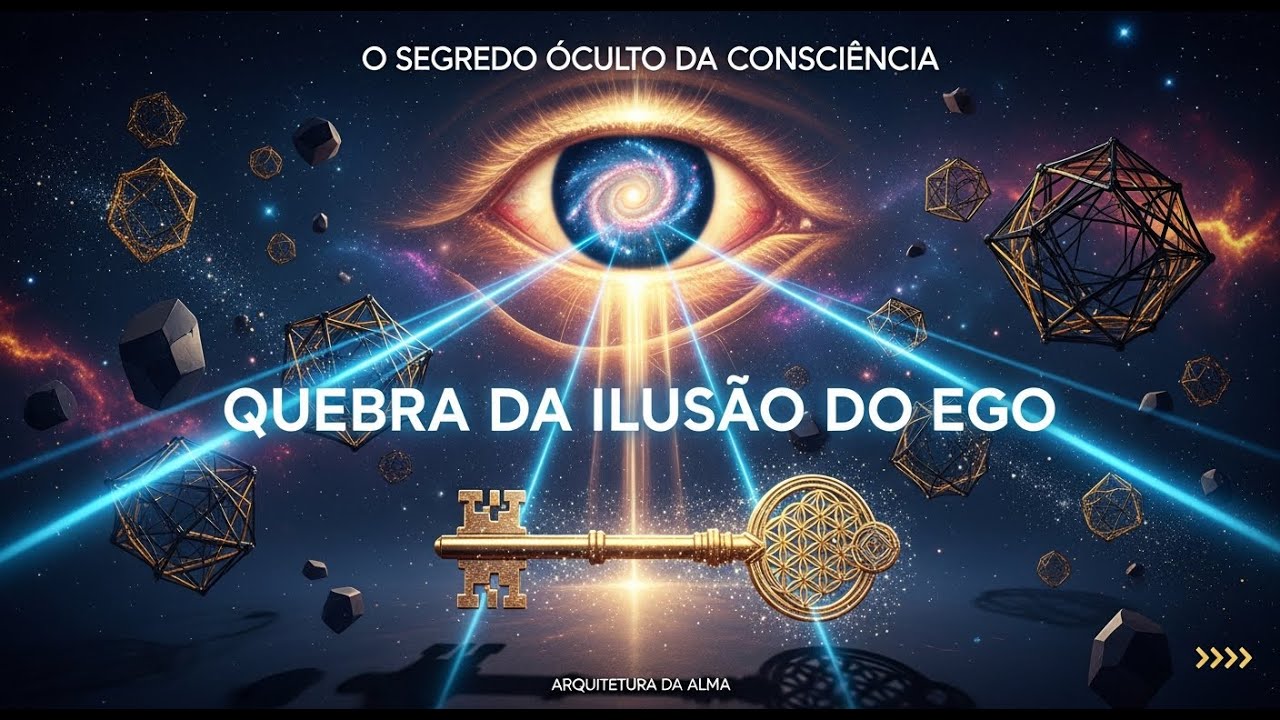 🗝️ O Segredo Oculto da CONSCIÊNCIA para a QUEBRA DA ILUSÃO DO EGO | ARQUITETURA DA ALMA