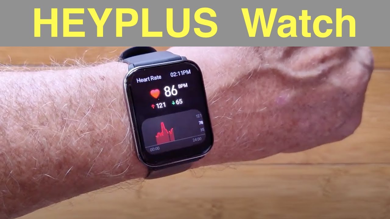 HEYPLUS Watch Apple Watch Shaped IP68 AMOLED Always-On BT5 Health Fitness Smartwatch: Unbox&1st Look
