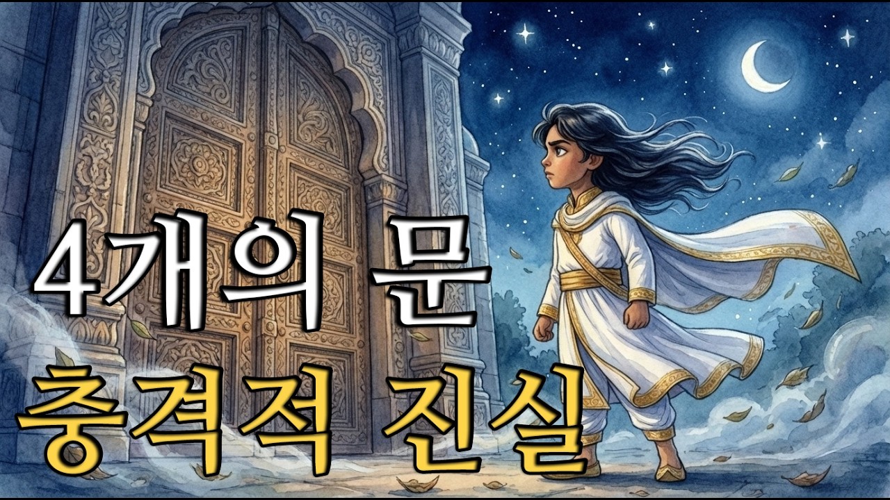 🌙 왕자가 마주한 4가지 진실 | 싯다르타의 운명을 바꾼 날 [달빛 서재]