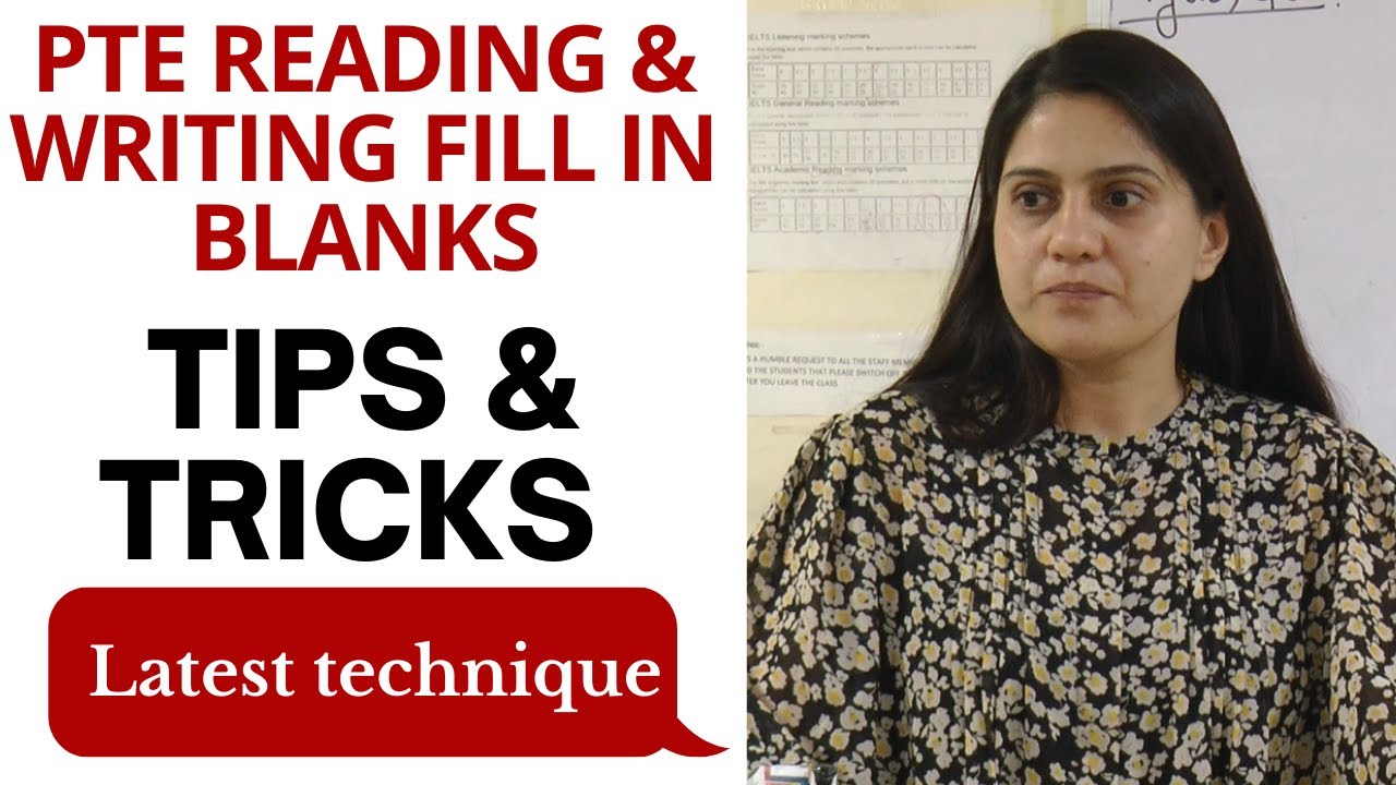 PTE Reading & Writing Fill in the Blanks | Tips & Tricks | Latest technique
