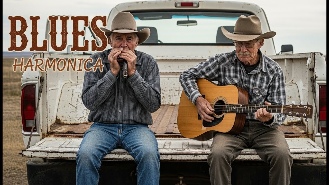 Acoustic Blues Harmonica on Lonely Street – Deep Delta Blues Atmosphere with Southern Feel