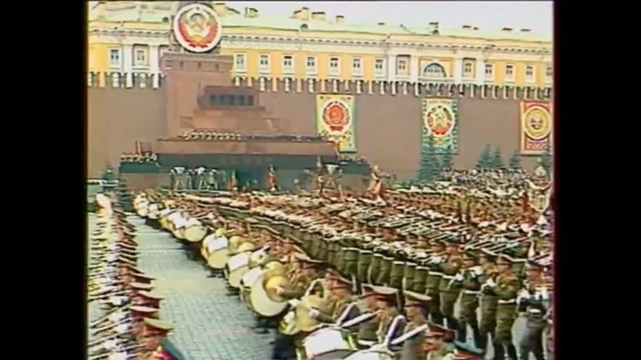 ソ連軍歌｢勝利の日｣1985年戦勝記念日パレードver