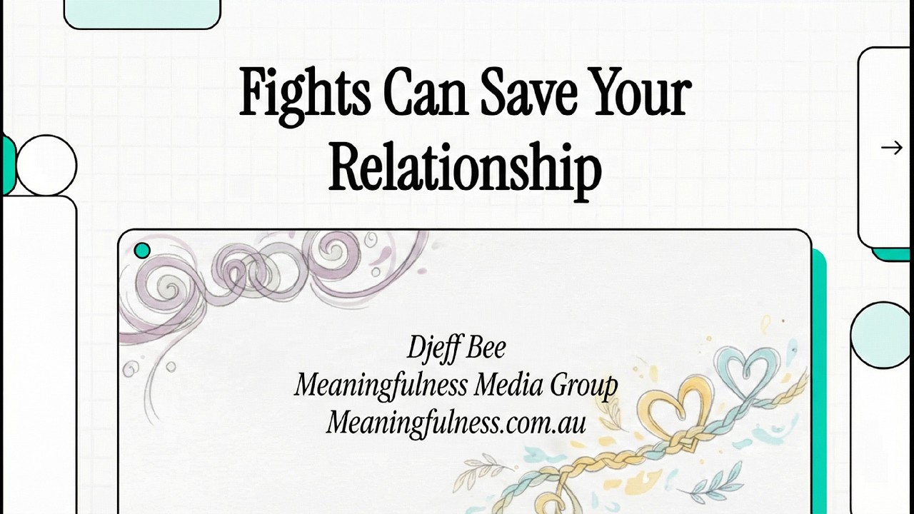 Fights Can Save Your Relationship