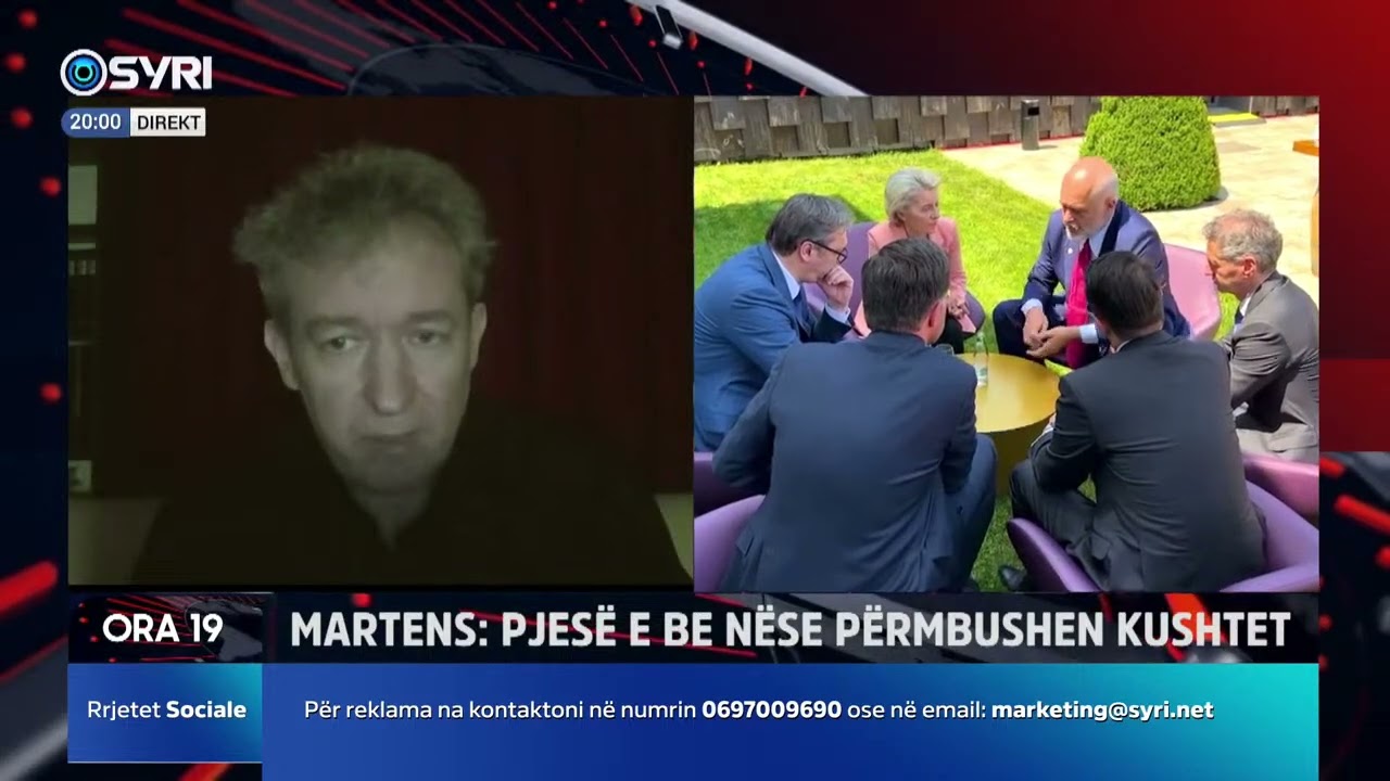 'Natën që u publikua artikulli më erdhën mesazhe', Martens: Mbetet për tu diskutuar në vazhdim