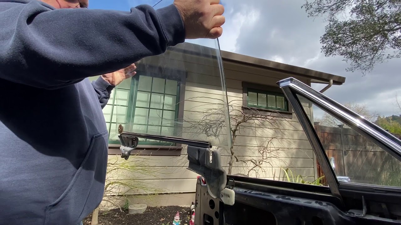 68 Chevelle Door Glass Removal and Installation