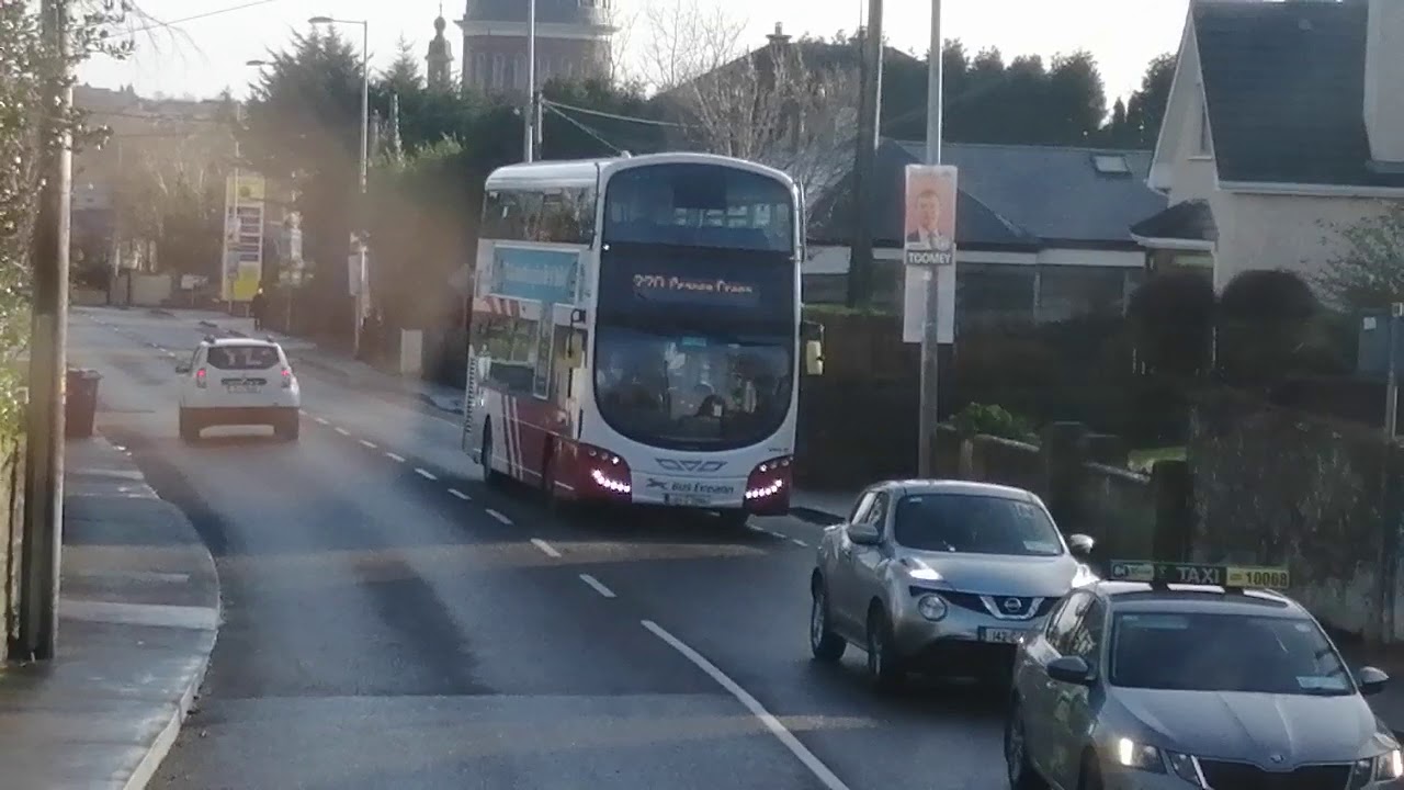 The scenery from Ballincollig to Western Road Cork onboard the 220 bus
