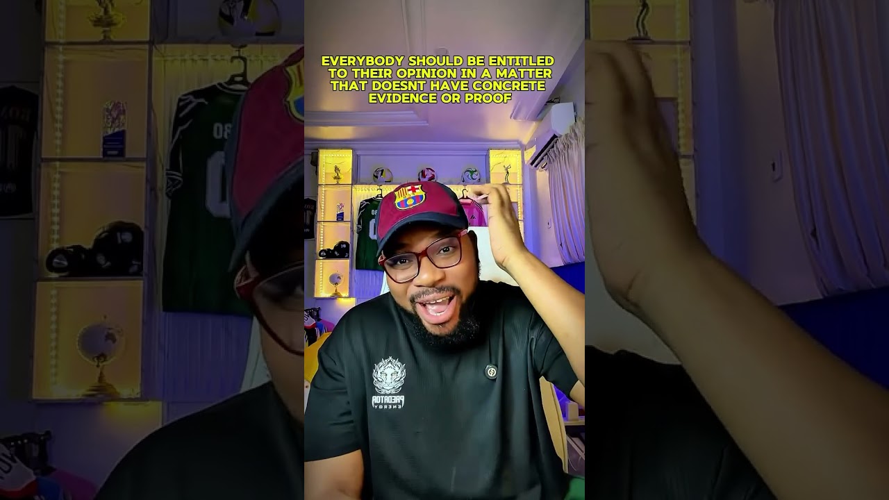 YOU CAN&rsquo;T TELL PEOPLE HOW TO THINK OR REACT TO CERTAIN TOPICS WITHOUT EVIDENCE#shorts #fypage #barca