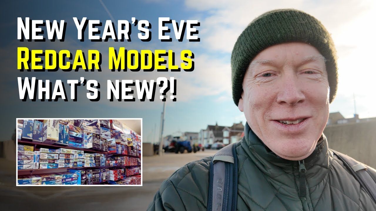 What's new at Redcar Models?! A flying visit to this model shop on New Year's Eve with me!