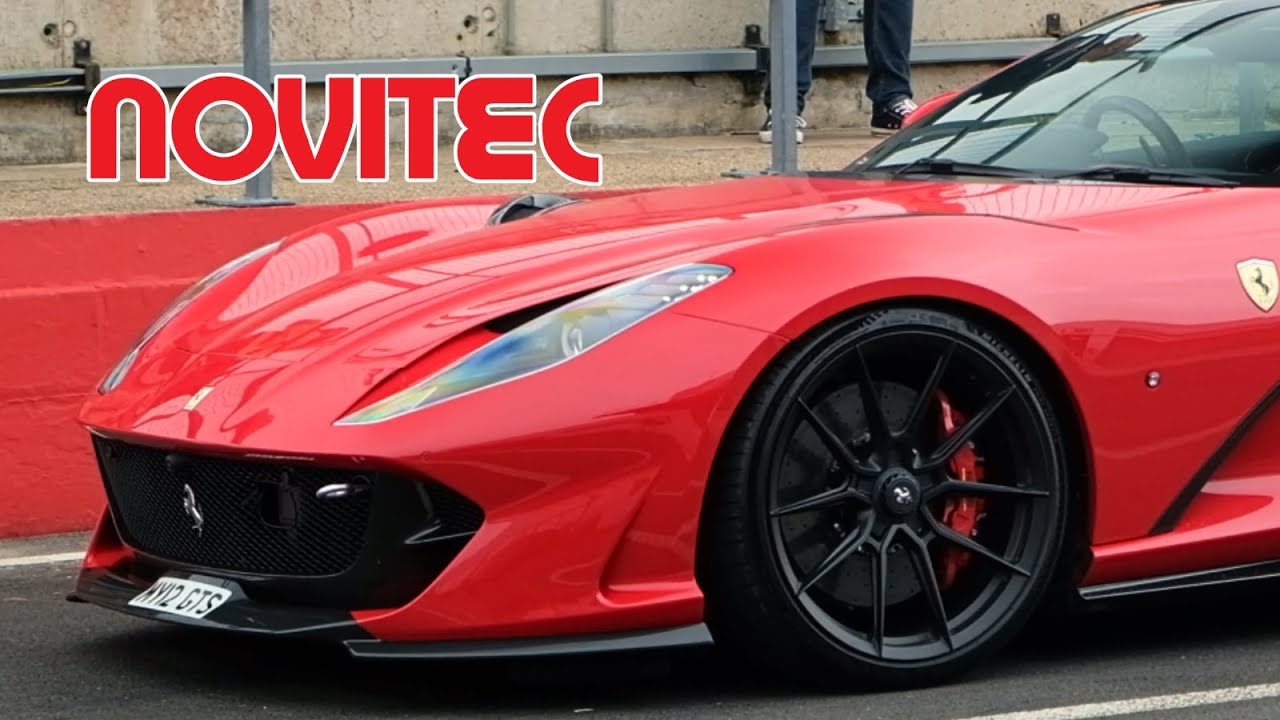 Racing in a Novitec Ferrari 812 GTS!