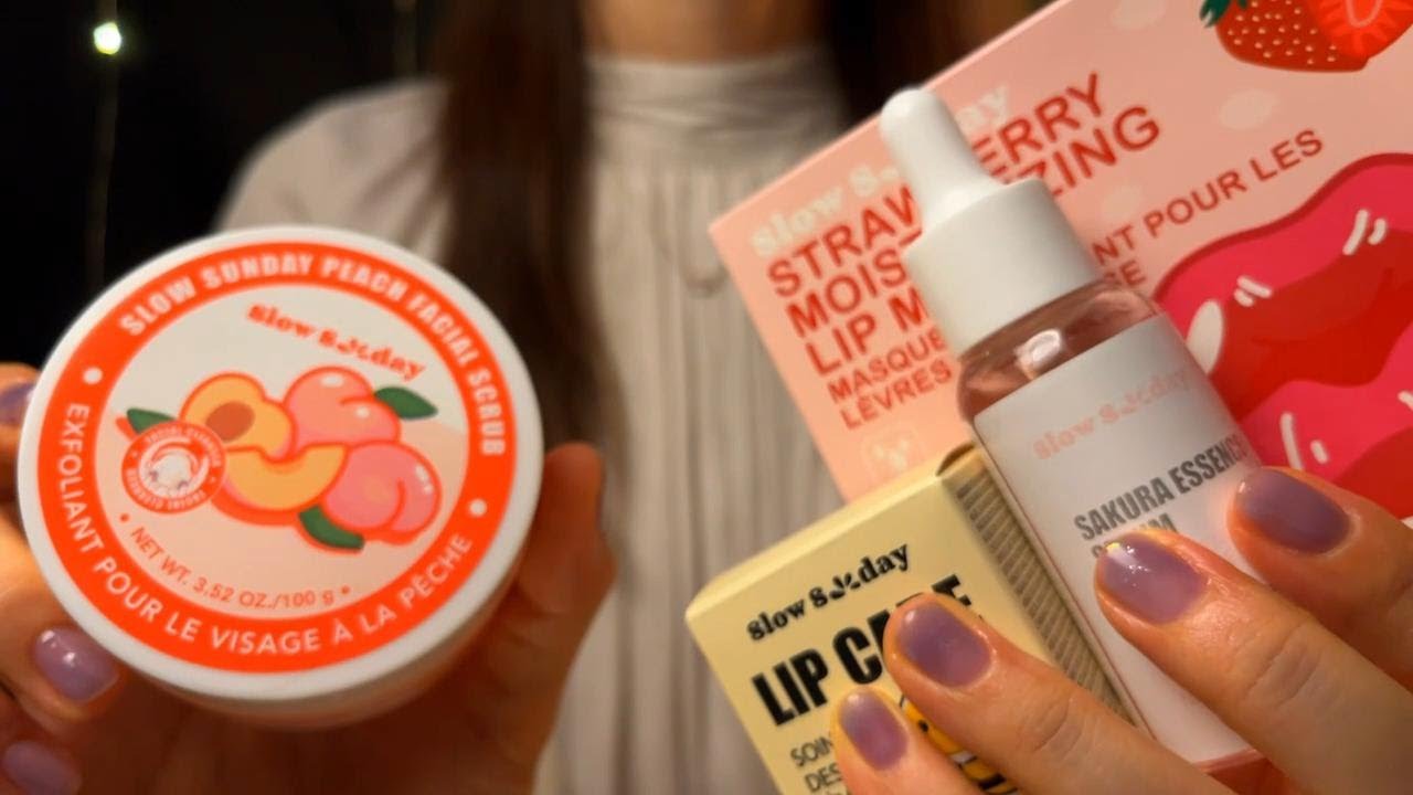 ASMR│Calming Cosmetic Unboxing 🎁Soothing Sounds for Sleep
