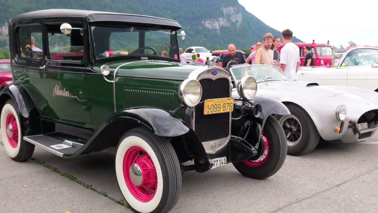 Mollis Glarus Schweiz, US Car & Bike Festival 12.08.2023