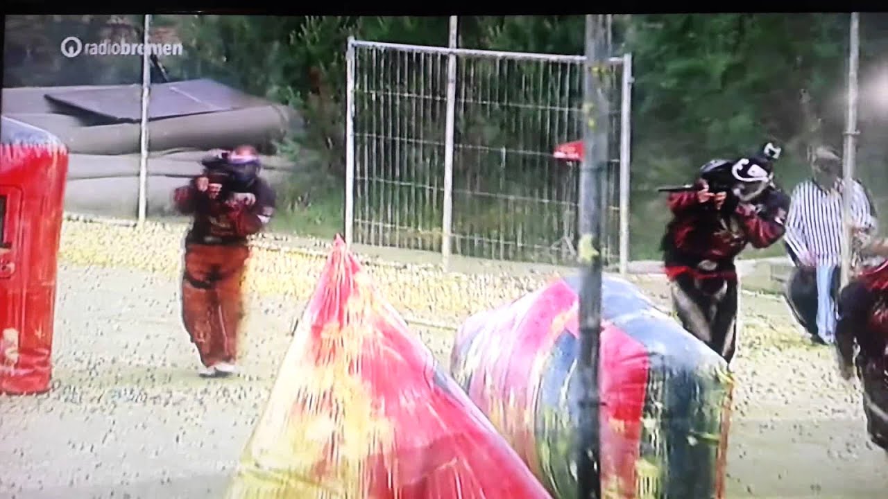 Radio Bremen bei Frontline Paintball Westertimke