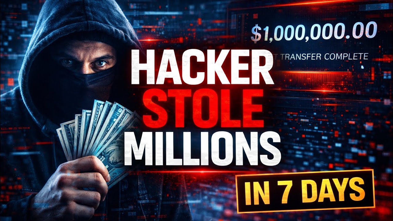 The Hacker Who Stole Millions in 7 Days