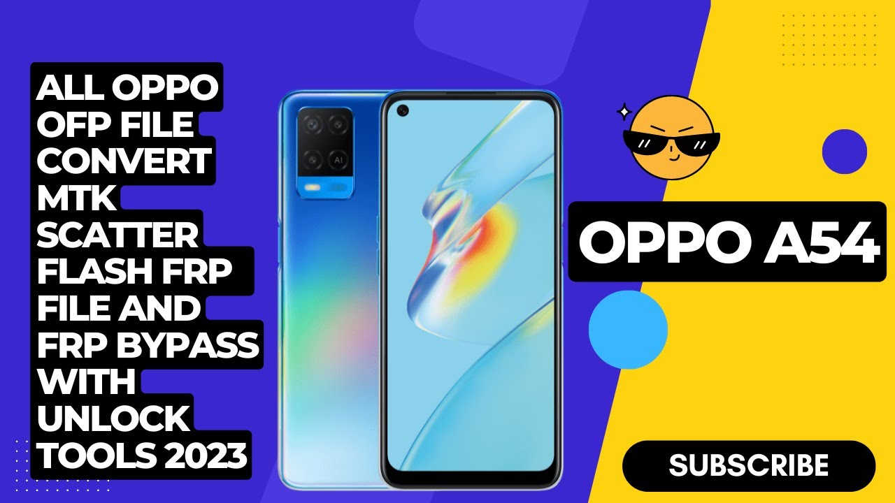 Oppo All Ofp file convert Mtk scatter flash file I Frp bypass Android 11/12 with unlock tools 2023