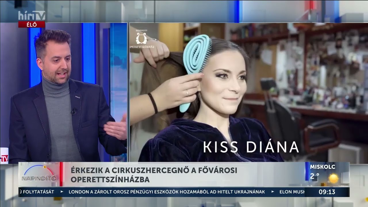 Napindító - Érkezik A cirkuszhercegnő a Budapesti Operettszínházba - HÍR TV+