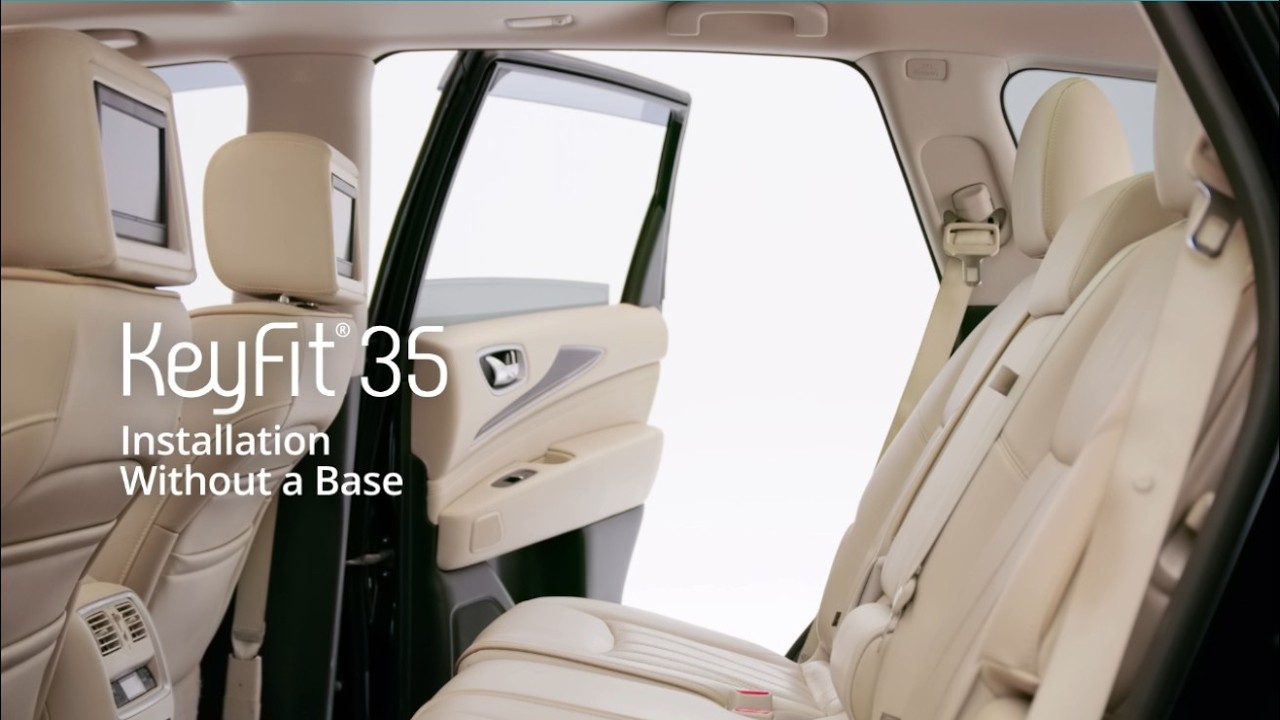 Chicco KeyFit 35 Infant Car Seat - Installing Without a Base