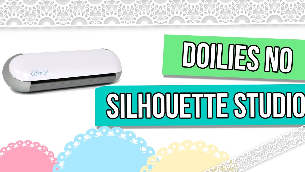 Como FAZER DOILIES do Zero no SILHOUETTE Studio - Tutorial de Papel Rendado