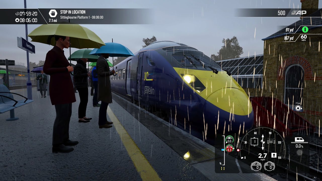 Train Sim World 3 - Southeastern HighSpeed | Faversham to St Pancras Int'l. | Class 395 Gameplay