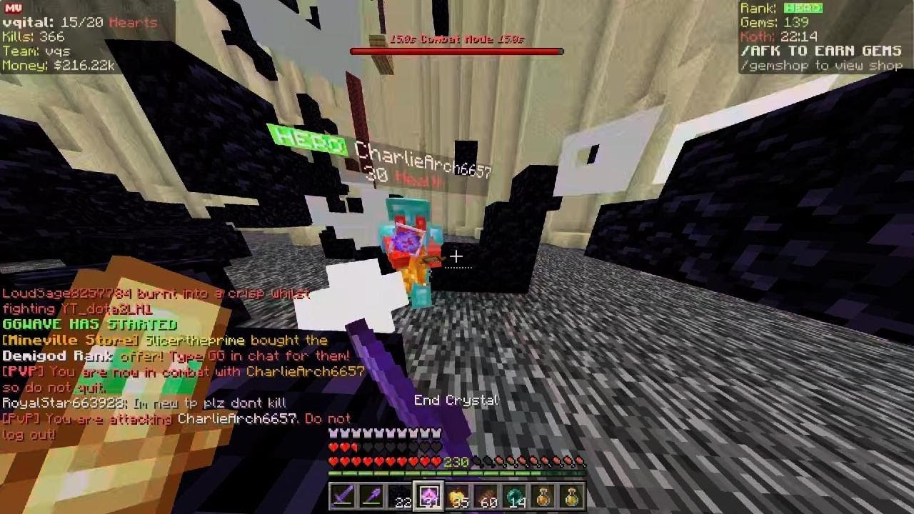 Mineville Lifesteal killing alot of stacked players.