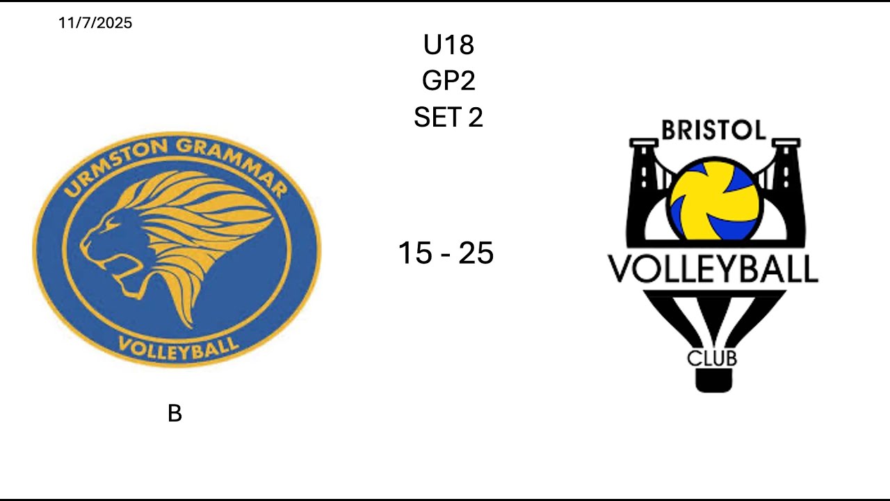 U18 GP2 - UGV B vs Bristol (set 2)