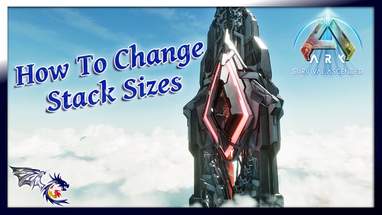 How To Change Stack Sizes Without Using Mods | ARK: Survival Ascended