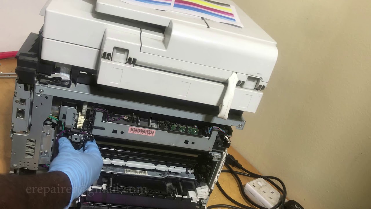 Canon i-sensys mf8280 not printing correctly