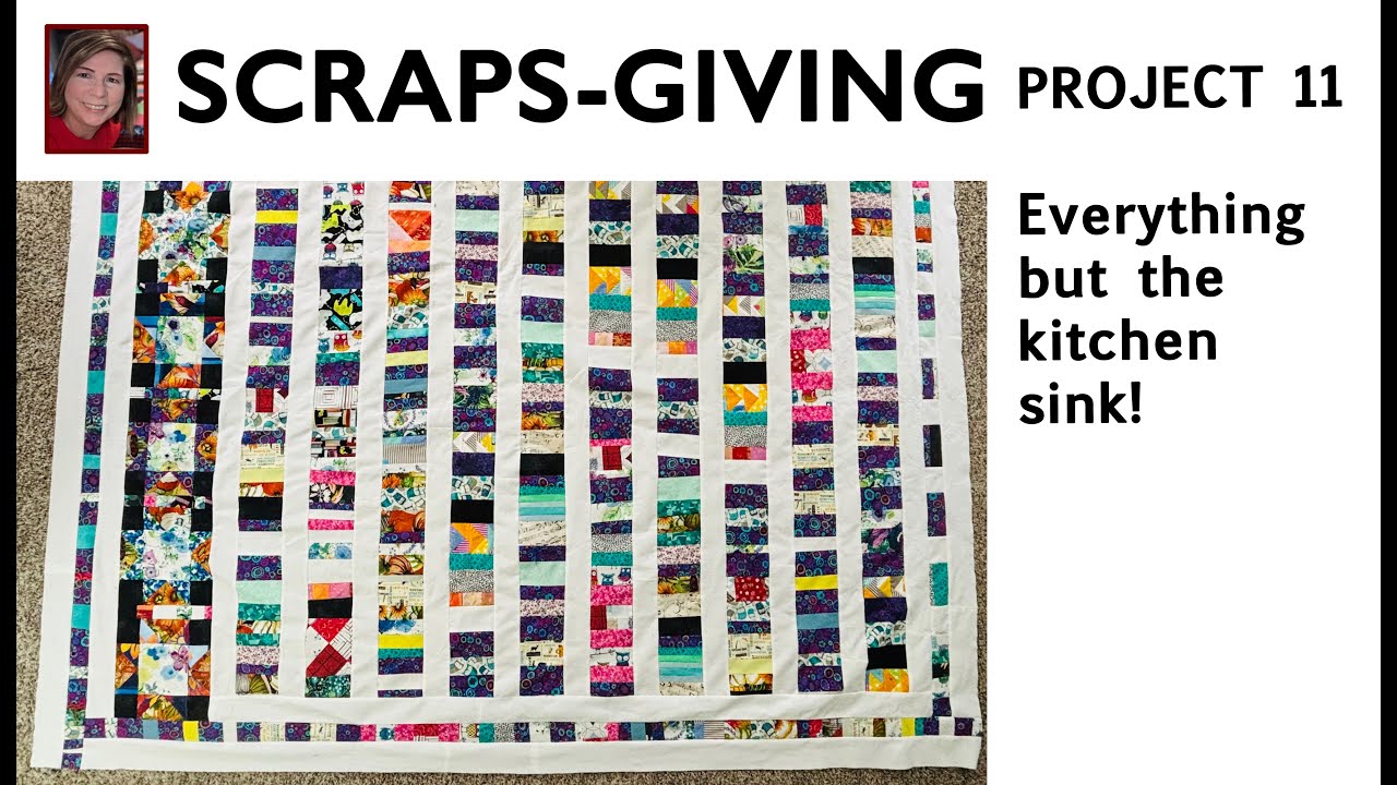 ♻️ 😇  Charity Quilt 11 from Scraps ✂️ ♻️ | Quilting 4 Good | 💕 9 HOURS 💖 | Stashbuster | Scapbuster