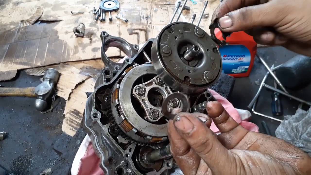 Honda wave 110 alpha old model overhauling part 2