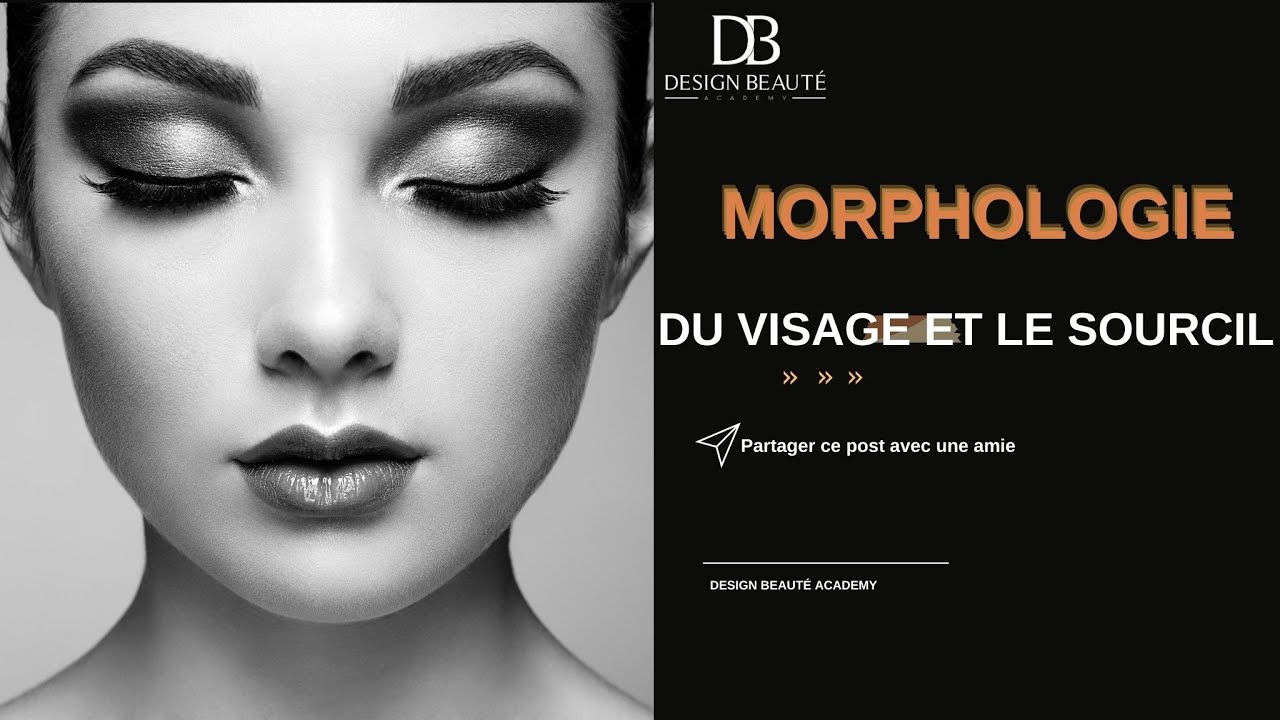 La morphologie du visage et le design des Sourcils
