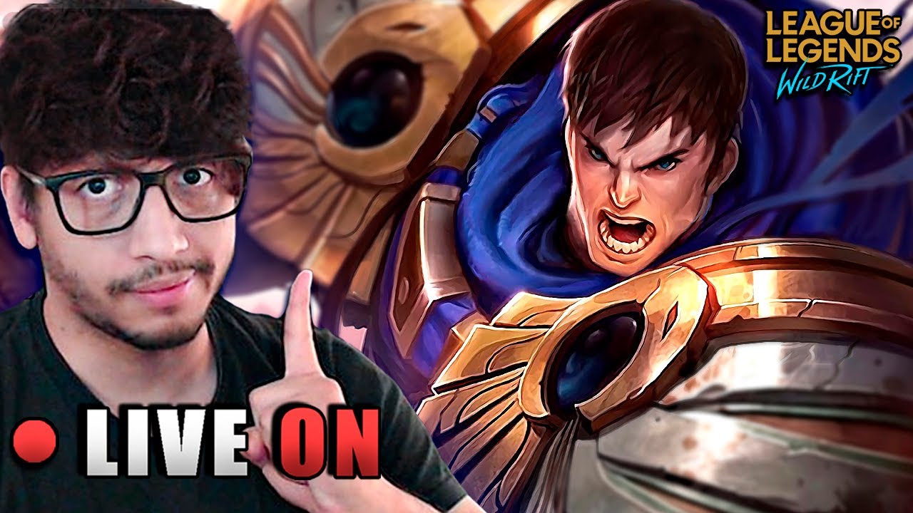 🔴 WILD RIFT AO VIVO - Solo Ranked - Ornn, Garen & Kalista 🔴 // !menu !discord