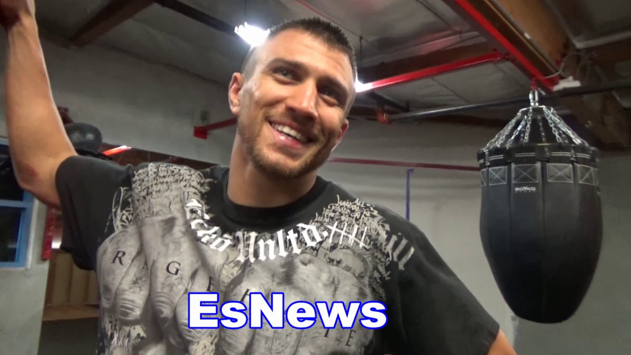 EPIC Vasyl Lomachenko and TJ Dillashaw seconds After Sparring 4 Rds - EsNews Boxing