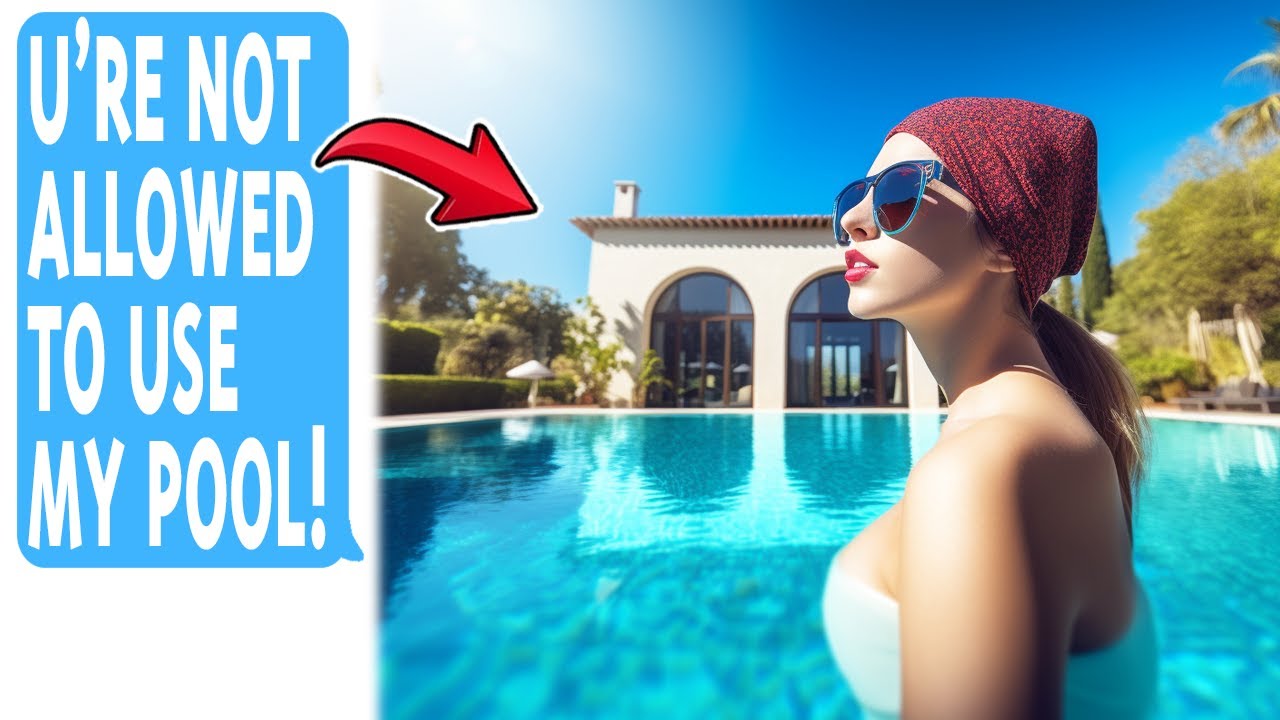 Karen Next Door Claims My Pool Is HERS, Wants Me Arrested For Swimming On 