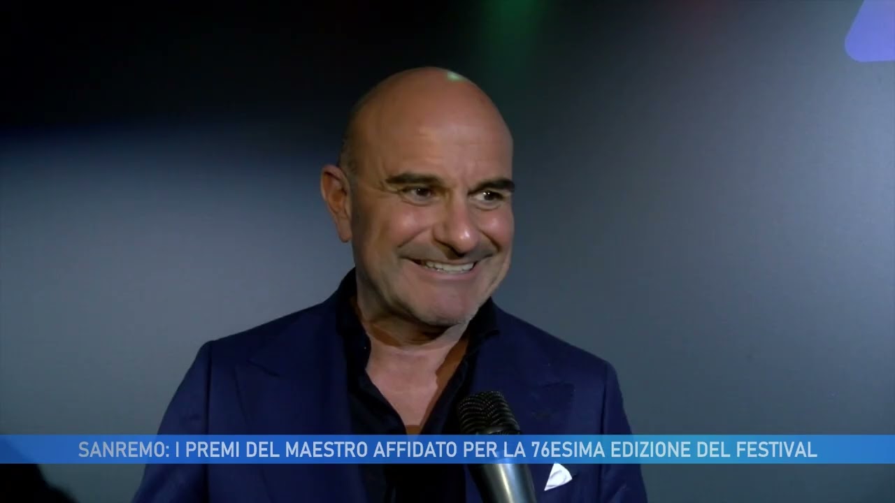 SANREMO: I PREMI DEL MAESTRO AFFIDATO PER LA 76ESIMA EDIZIONE DEL FESTIVAL