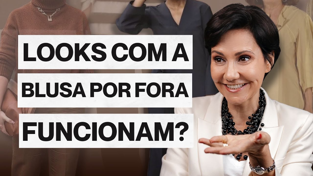 DESCUBRA AGORA: LOOKS INCRÍVEIS com BLUSAS POR FORA para MULHERES REAIS! FIQUE CHIQUE e CONFORTÁVEL!