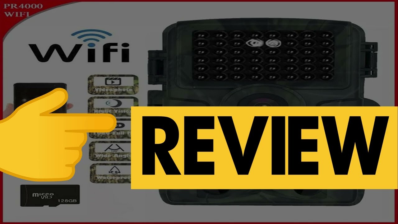 PR4000 WiFi Hunting Camera Bluetooth 1080P 32MP Infrared  price, review | Aliexpress
