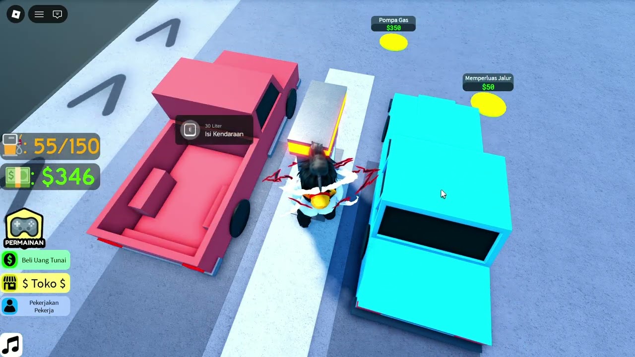 Hari Pertama menjalankan Bisnis SPBU | Roblox
