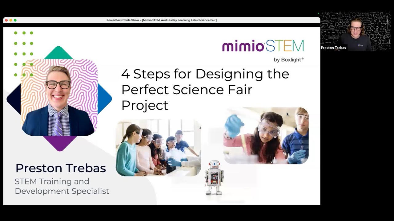 4 Steps for Designing the Perfect Science Fair Project with Preston