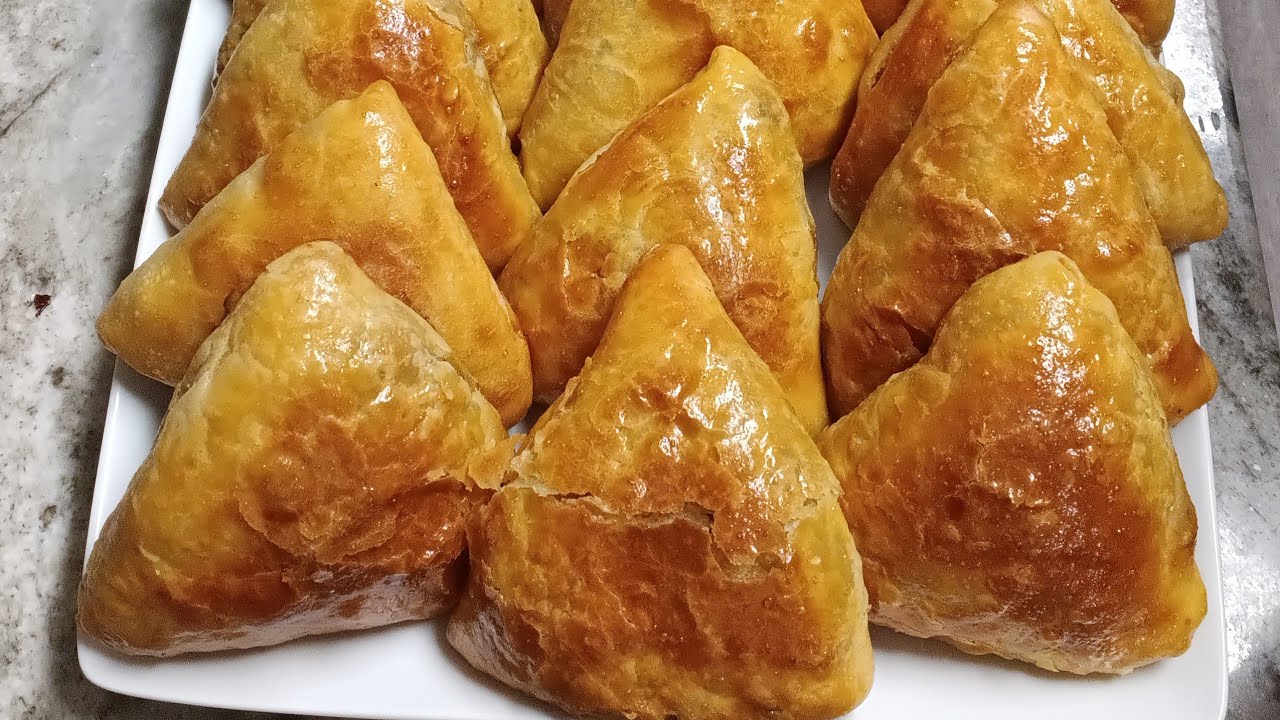 مملحات رمضان/بريواة معمرين بحشوة لديدة بعجينة سحرية كاتجي مورقة او مقرمشة 👌