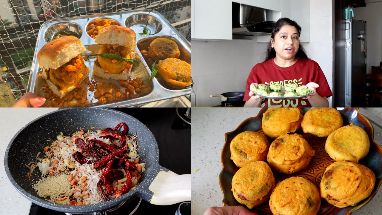 Mumbai ka Special Tikha 🌶 Vada Pav 🍔 | Secret वड़ा पाव मसाला | Vada pav Suka Chutney  | IMS